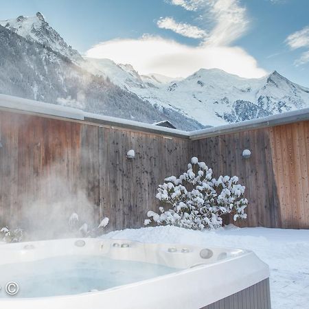 Apartment Au Bon Coin - Luxury Chamonix Hidden Haven, Mont Blanc View, Hot Tub And Garden Εξωτερικό φωτογραφία