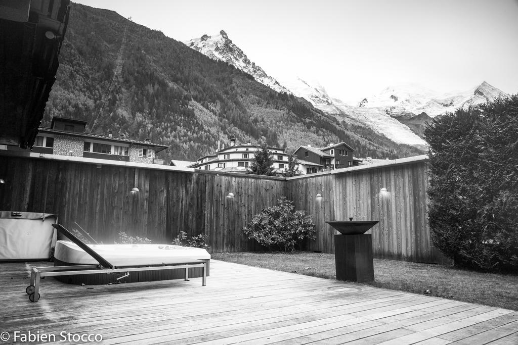 Apartment Au Bon Coin - Luxury Chamonix Hidden Haven, Mont Blanc View, Hot Tub And Garden Εξωτερικό φωτογραφία
