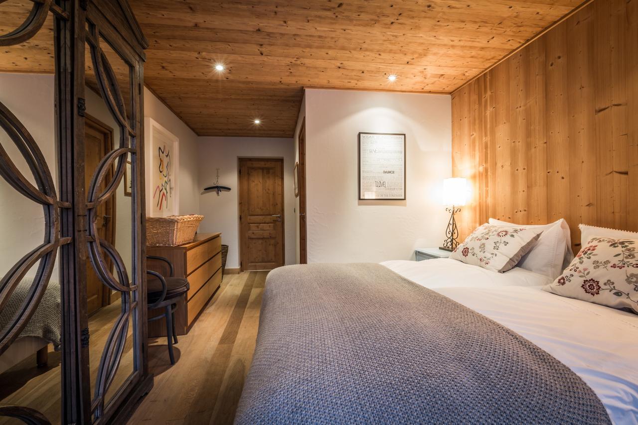 Apartment Au Bon Coin - Luxury Chamonix Hidden Haven, Mont Blanc View, Hot Tub And Garden Δωμάτιο φωτογραφία
