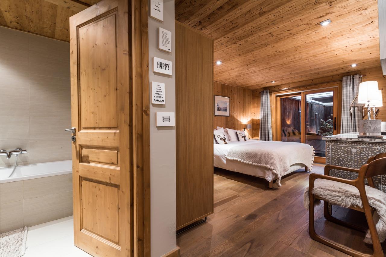 Apartment Au Bon Coin - Luxury Chamonix Hidden Haven, Mont Blanc View, Hot Tub And Garden Εξωτερικό φωτογραφία