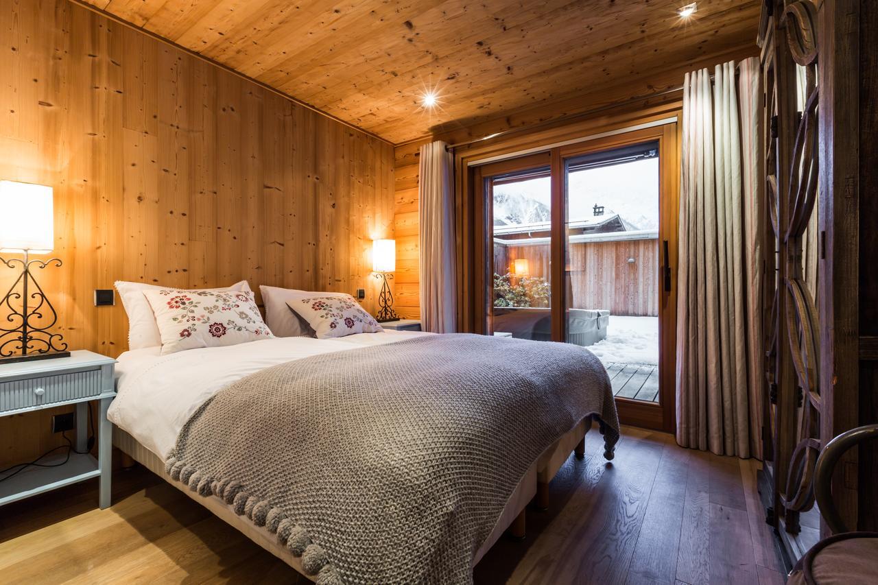 Apartment Au Bon Coin - Luxury Chamonix Hidden Haven, Mont Blanc View, Hot Tub And Garden Εξωτερικό φωτογραφία