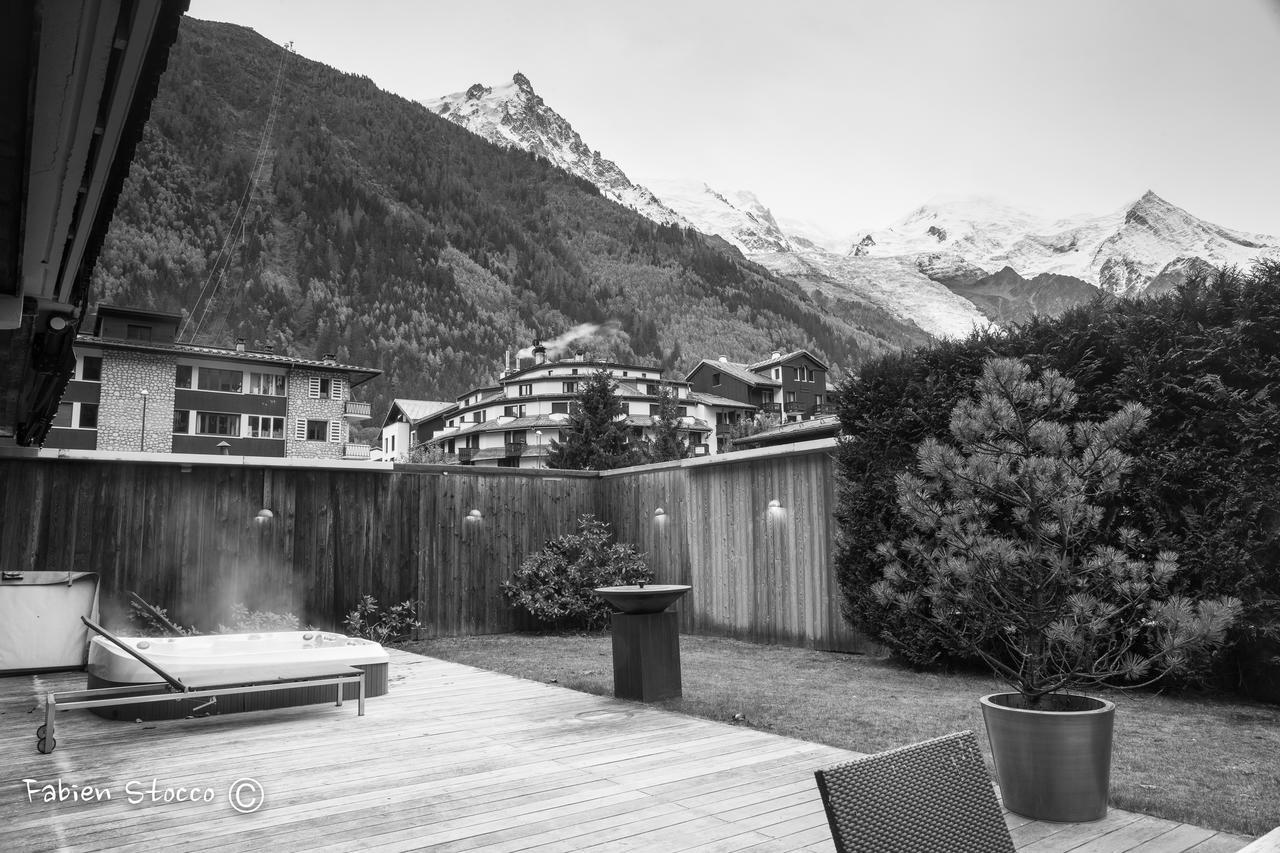 Apartment Au Bon Coin - Luxury Chamonix Hidden Haven, Mont Blanc View, Hot Tub And Garden Εξωτερικό φωτογραφία